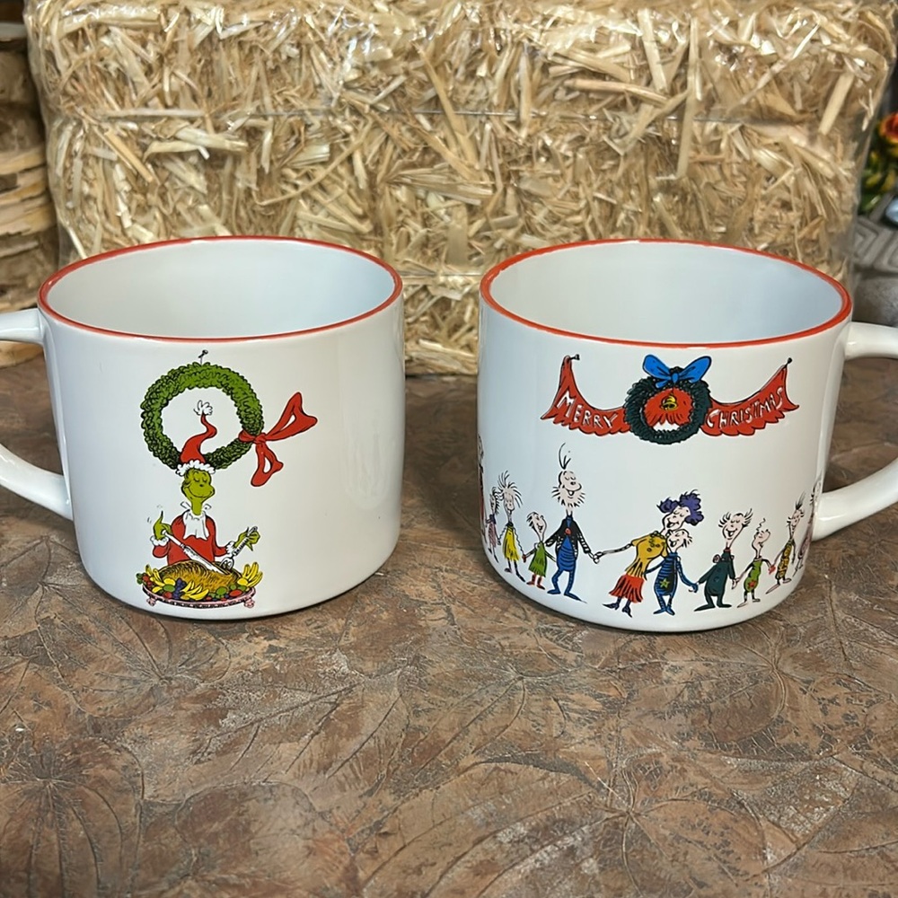 Dr. Seuss The Grinch Coffee Mug Set